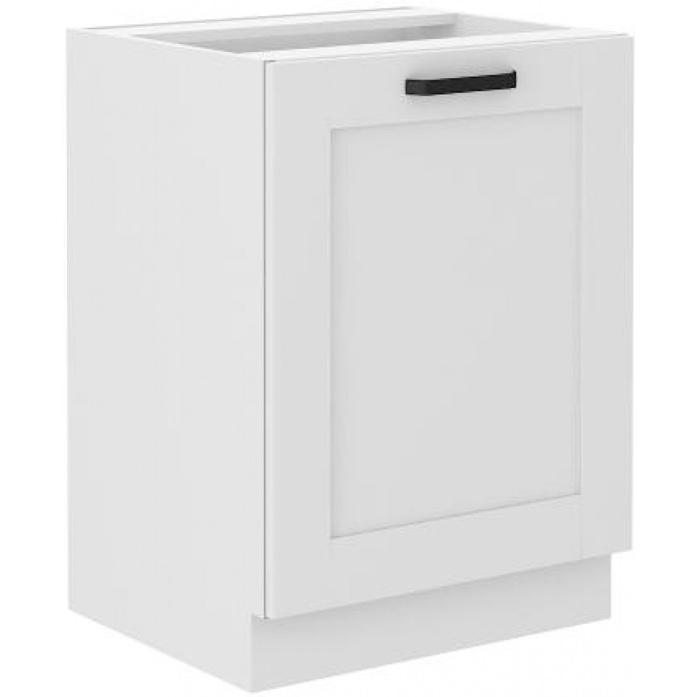 Επιδαπέδιο ντουλάπι Nelor 60 D 1F BB-Λευκό 60x52x82