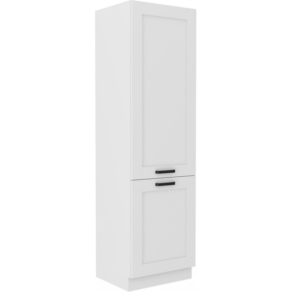 Επιδαπέδιο ντουλάπι Nelor 60 LO 210 2F-Λευκό 60x57x210