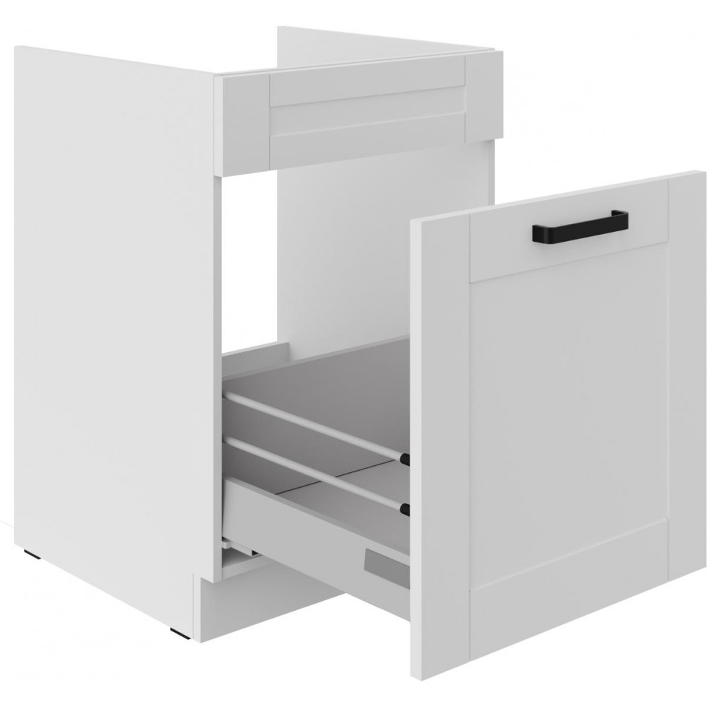 Επιδαπέδιο ντουλάπι Nelor 60 ZL 1S BB-Λευκό 60x52x82