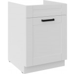 Επιδαπέδιο ντουλάπι Nelor 60 ZL 1S BB-Λευκό 60x52x82