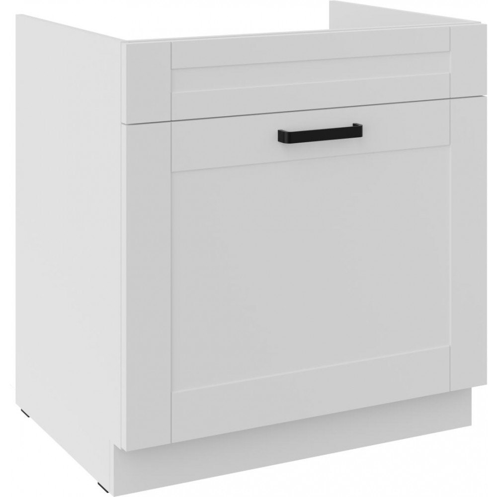 Επιδαπέδιο ντουλάπι Nelor 80 ZL 1S BB-Λευκό 80x52x82