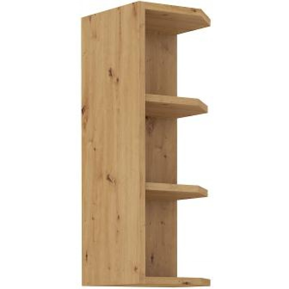 Κρεμαστό ντουλάπι γωνιακό με ράφια Nelor 30 G 72 ZAK 30x29x71.5