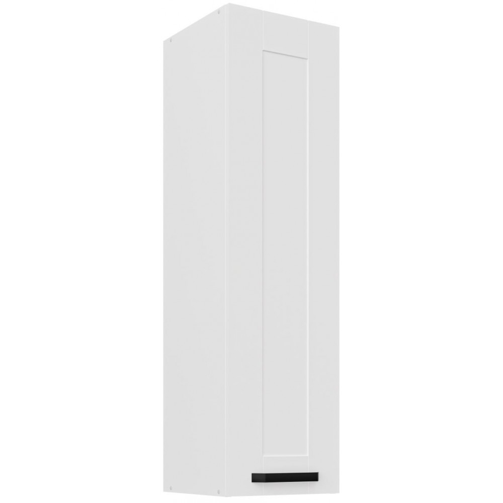Κρεμαστό ντουλάπι Nelor 30 G 108 1F-Λευκό 30x31x107.5