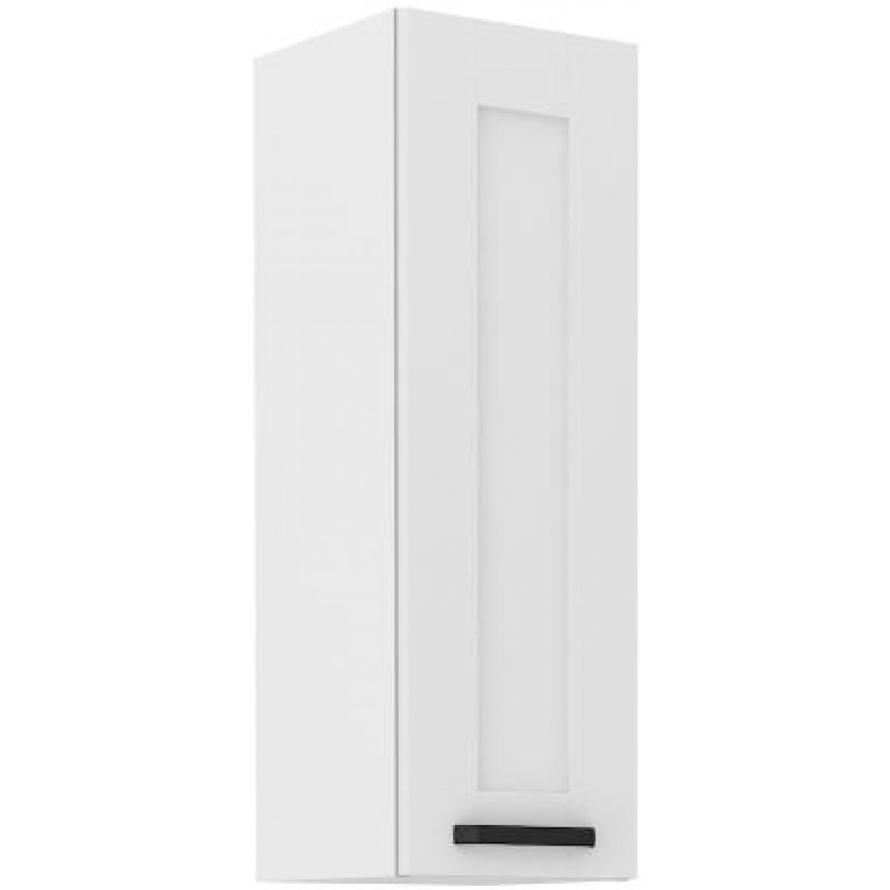 Κρεμαστό ντουλάπι Nelor 30 G 90 1F-Λευκό 30x31x90