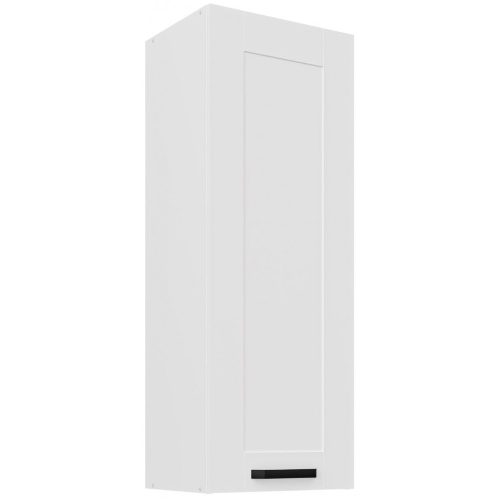 Κρεμαστό ντουλάπι Nelor 40 G 108 1F-Λευκό 40x31x107.5