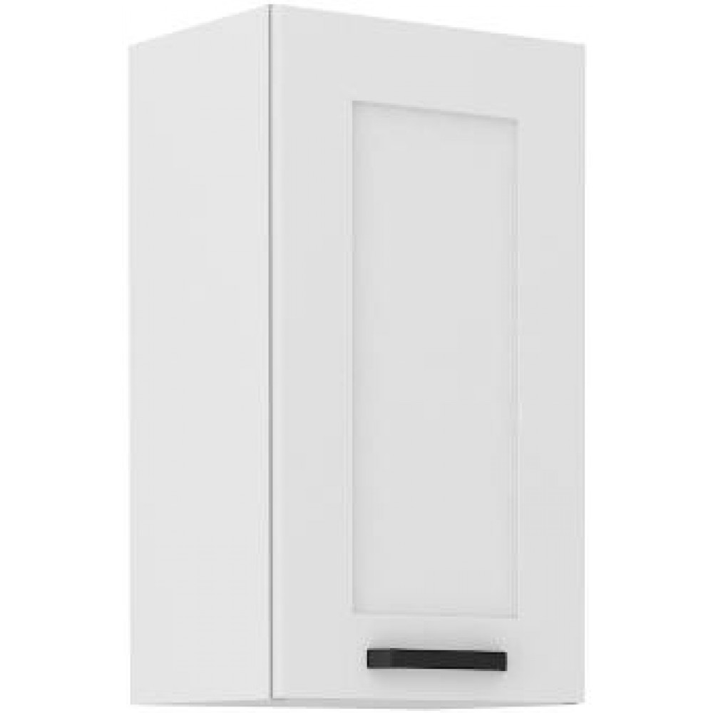 Κρεμαστό ντουλάπι Nelor 40 G 72 1F-Λευκό 40x31x71.5