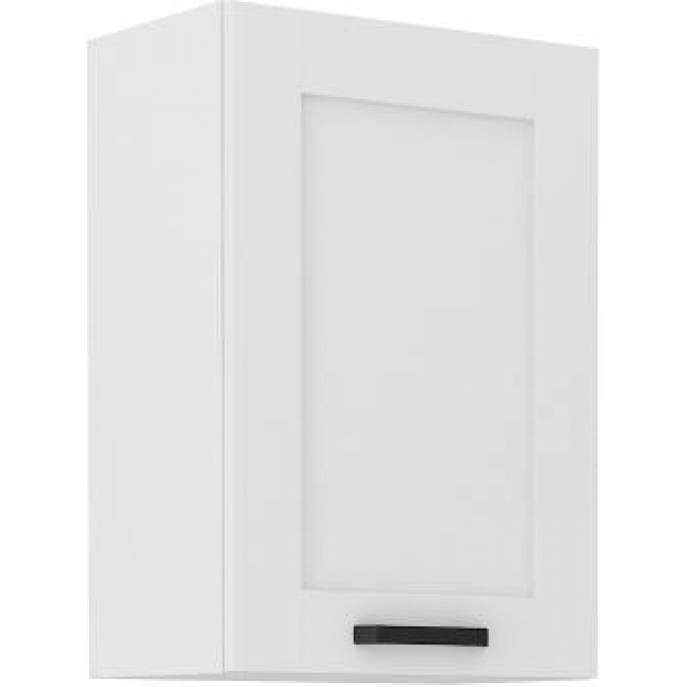Κρεμαστό ντουλάπι Nelor 50 G 72 1F-Λευκό 50x31x71.5