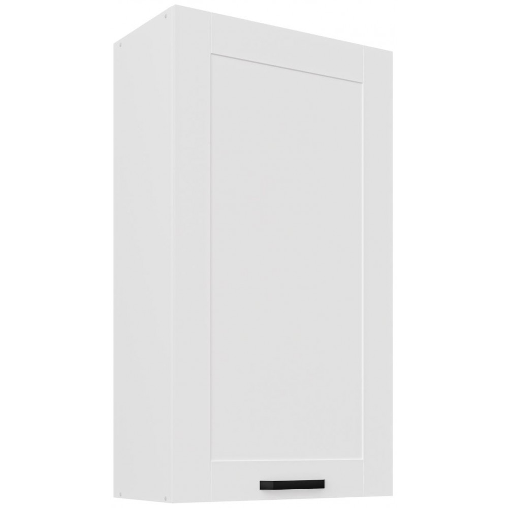 Κρεμαστό ντουλάπι Nelor 60 G 108 1F-Λευκό 60x31x107.5
