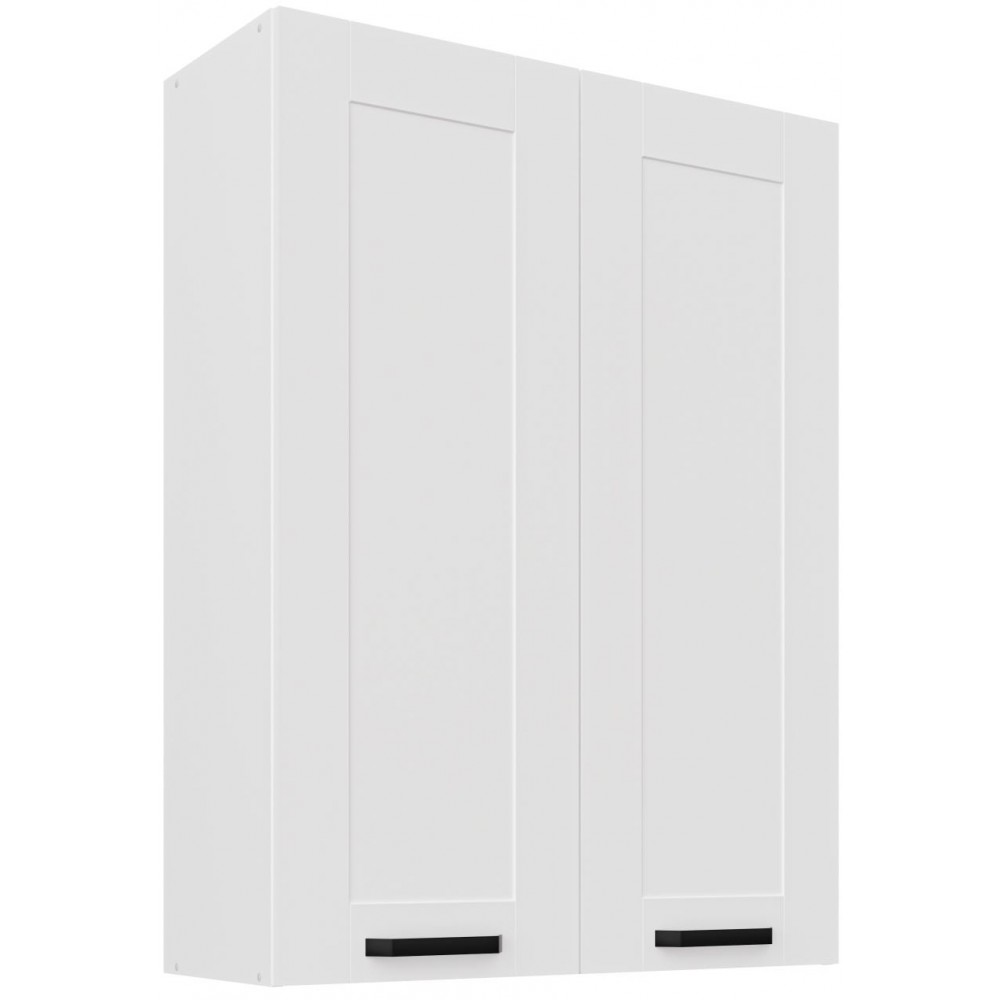 Κρεμαστό ντουλάπι Nelor 80 G 108 2F-Λευκό 80x31x107.5