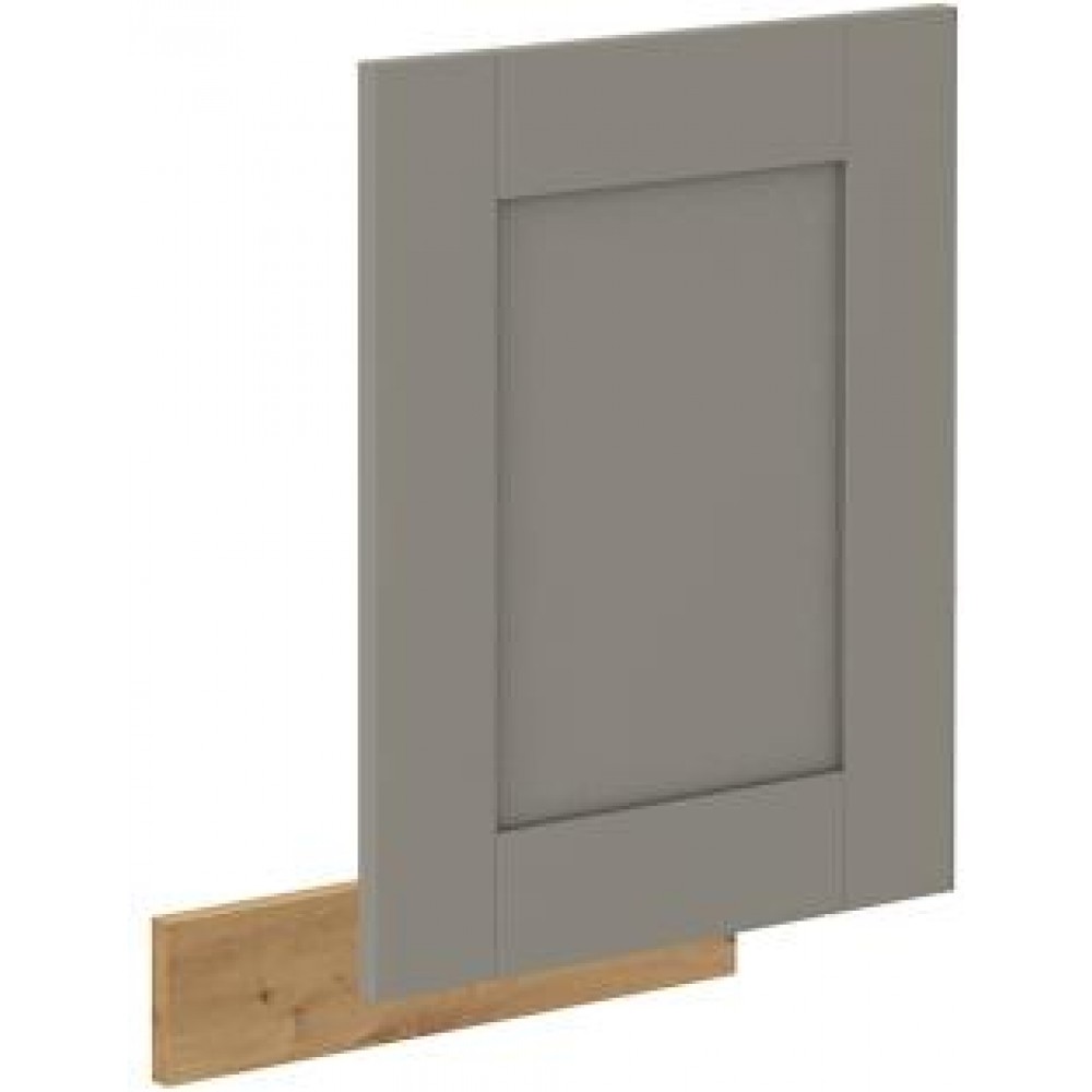 Πρόσοψη κουζίνας Nelor ZM 570x446-Γκρι σπέσιαλ - Φυσικό 44.6x1.6x57