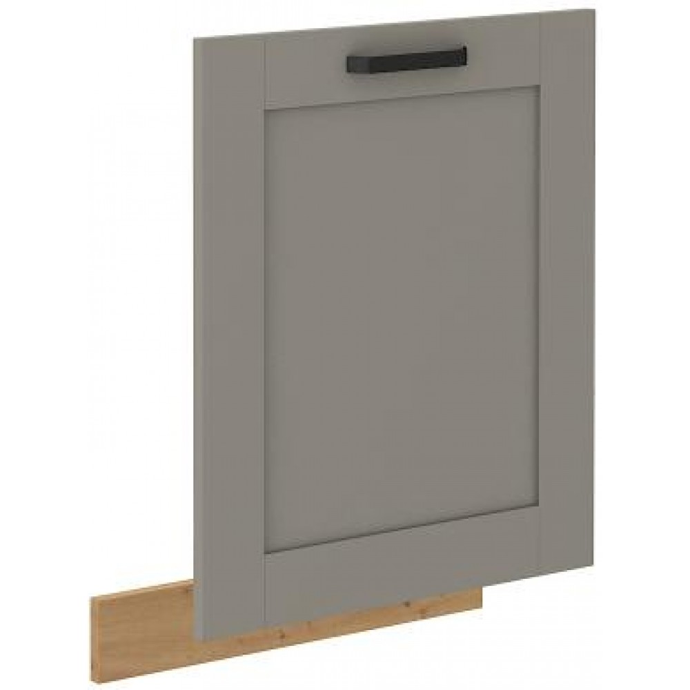 Πρόσοψη κουζίνας Nelor ZM 713x596-Γκρι σπέσιαλ - Φυσικό 59.6x1.6x71.3