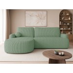 Γωνιακός καναπές Loridu-Αριστερή-Μέντα 250x174x90