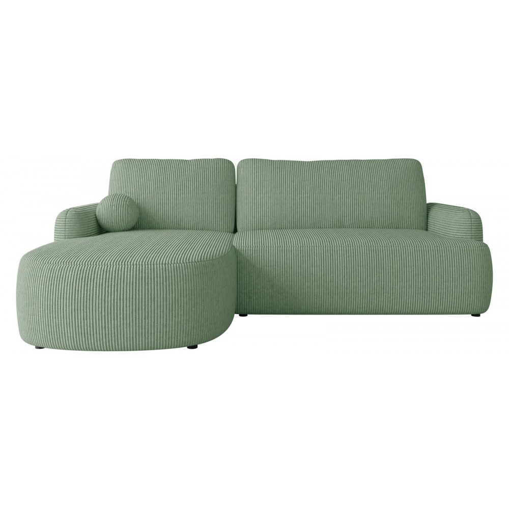 Γωνιακός καναπές Loridu-Αριστερή-Μέντα 250x174x90