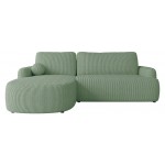 Γωνιακός καναπές Loridu-Αριστερή-Μέντα 250x174x90