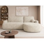 Γωνιακός καναπές Loridu-Δεξιά-Άμμος 250x174x90