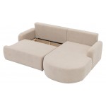 Γωνιακός καναπές Loridu-Δεξιά-Άμμος 250x174x90