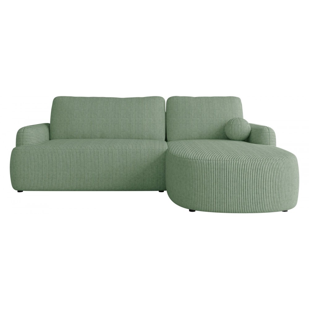 Γωνιακός καναπές Loridu-Δεξιά-Μέντα 250x174x90