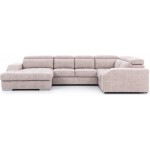 Γωνιακός Καναπές Teralia-Γκρι Ανοιχτό-Δεξιά 347x196x94