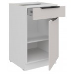 Επιδαπέδιο ντουλάπι Varena 50 D 1F 1S BB 50x52x82
