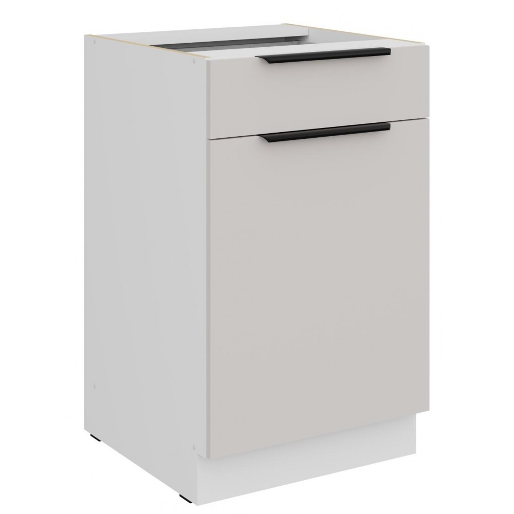 Επιδαπέδιο ντουλάπι Varena 50 D 1F 1S BB 50x52x82