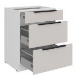 Επιδαπέδιο ντουλάπι Varena 60 D 3S BB 60x52x82