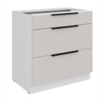 Επιδαπέδιο ντουλάπι Varena 80 D 3S BB 80x52x82