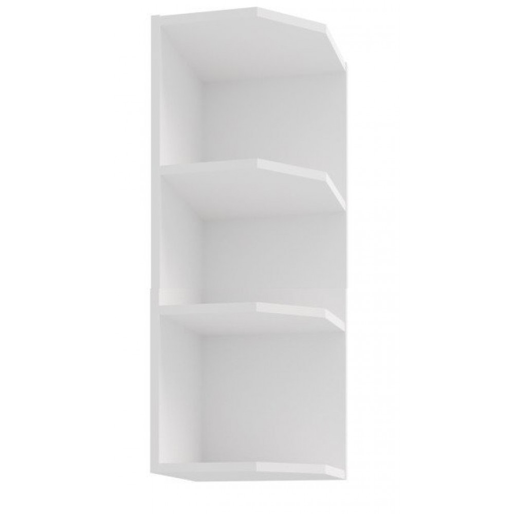 Κρεμαστό ντουλάπι γωνιακό με ράφια Varena 30 G 72 ZAK 30x29x71.5