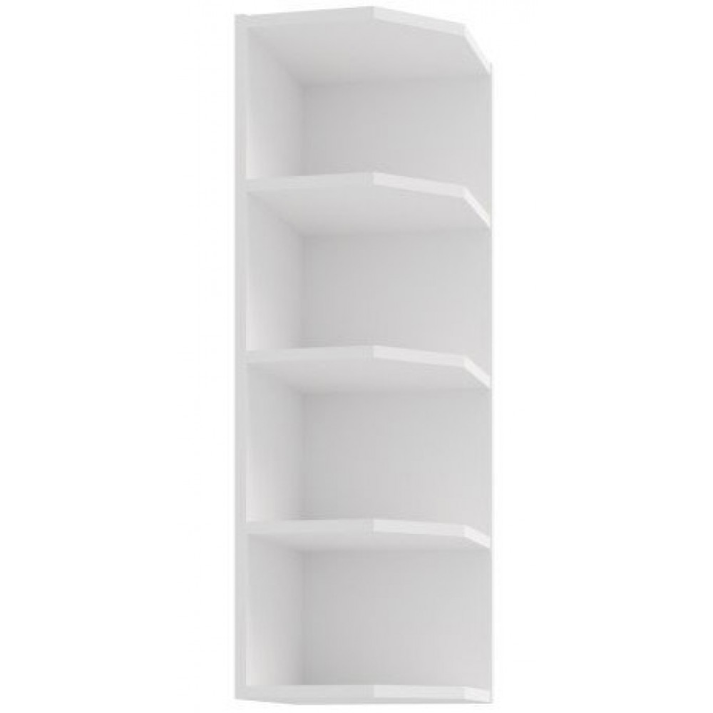 Κρεμαστό ντουλάπι γωνιακό με ράφια Varena 30 G 90 ZAK 30x29x90