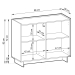 Μπουφές Velliora Mini 98x39x82
