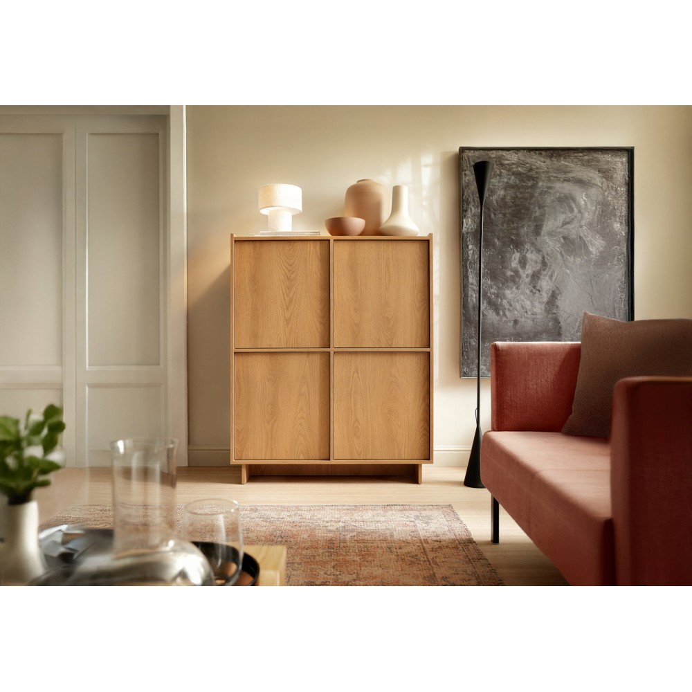Μπουφές Velliora Plus 98x39x124