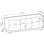 Έπιπλο Τηλεόρασης Velliora Mini 147x39x55