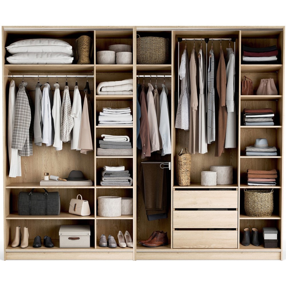 Ντουλάπα Stor Οκτάφυλλη 300x60x240