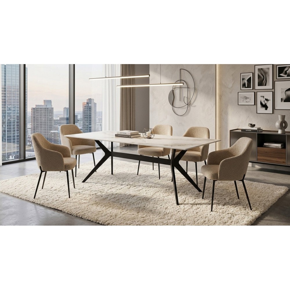 Τραπέζι Powell 180x90x76