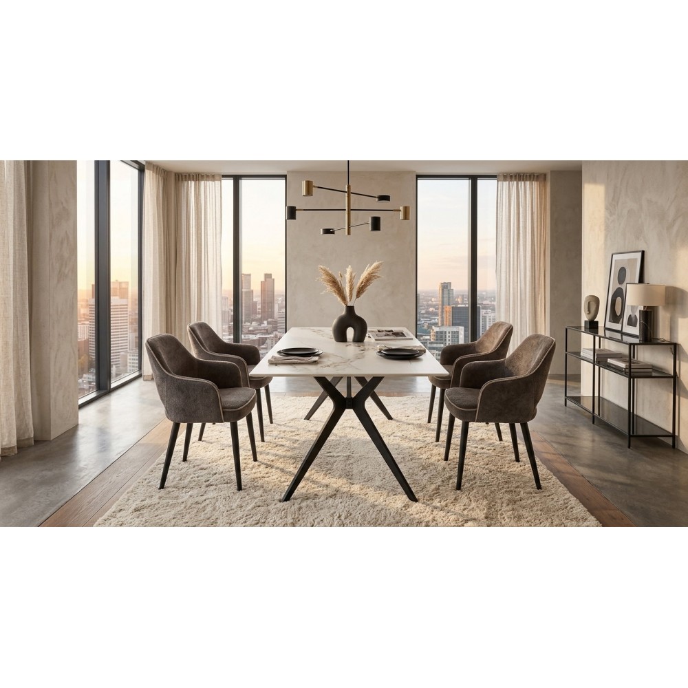 Τραπέζι Powell 180x90x76