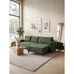 Γωνιακός Καναπές Jazz-Κυπαρισσί-Δεξιά 293x98x92