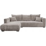 Γωνιακός Καναπές Modena-Μπεζ-Αριστερή 322x116x100