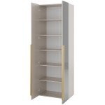 Ντουλάπα Kerkin Δίφυλλη-Με καθρέπτη 70x42x200