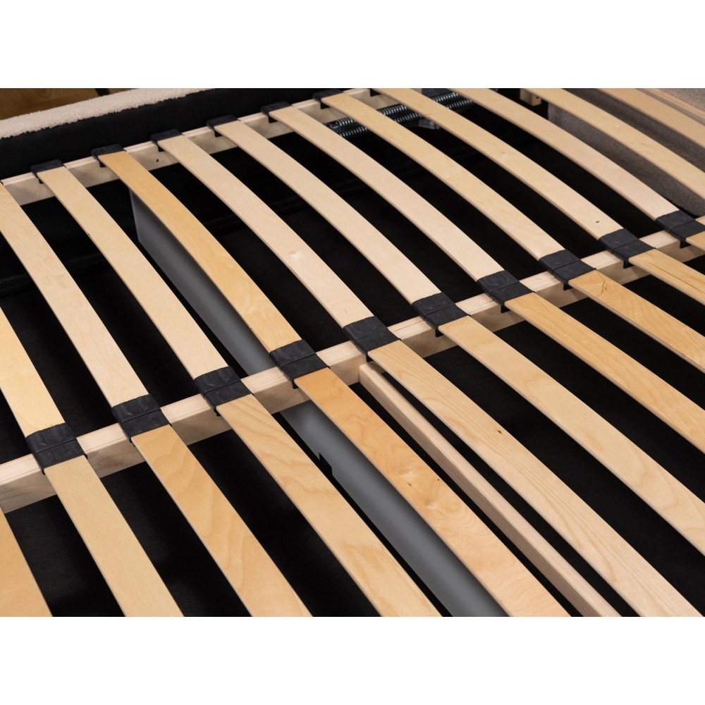 Κρεβάτι Talori Επενδυμένο-Εκρού-160 x 200 223x82