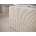 Επενδυμένο Κρεβάτι Mitalo-Μπεζ-140 x 200 140x215x108