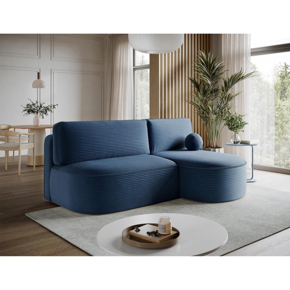 Γωνιακός Καναπές Savol-Μπλε-Δεξιά 220x144x93