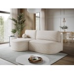 Γωνιακός Καναπές Savol-Μπεζ-Αριστερή 220x144x93