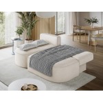 Γωνιακός Καναπές Savol-Μπεζ-Αριστερή 220x144x93