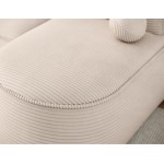 Γωνιακός Καναπές Savol-Μπεζ-Αριστερή 220x144x93