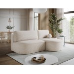 Γωνιακός Καναπές Savol-Μπεζ-Δεξιά 220x144x93