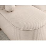 Γωνιακός Καναπές Savol-Μπεζ-Δεξιά 220x144x93