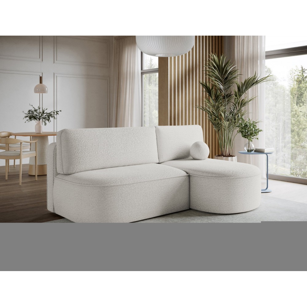Γωνιακός Καναπές Savol-Λευκό-Δεξιά 220x144x93