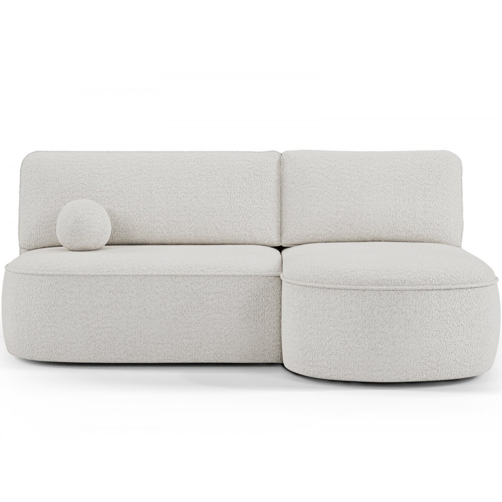 Γωνιακός Καναπές Savol-Λευκό-Δεξιά 220x144x93