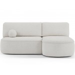 Γωνιακός Καναπές Savol-Λευκό-Δεξιά 220x144x93