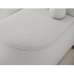 Γωνιακός Καναπές Savol-Λευκό-Δεξιά 220x144x93