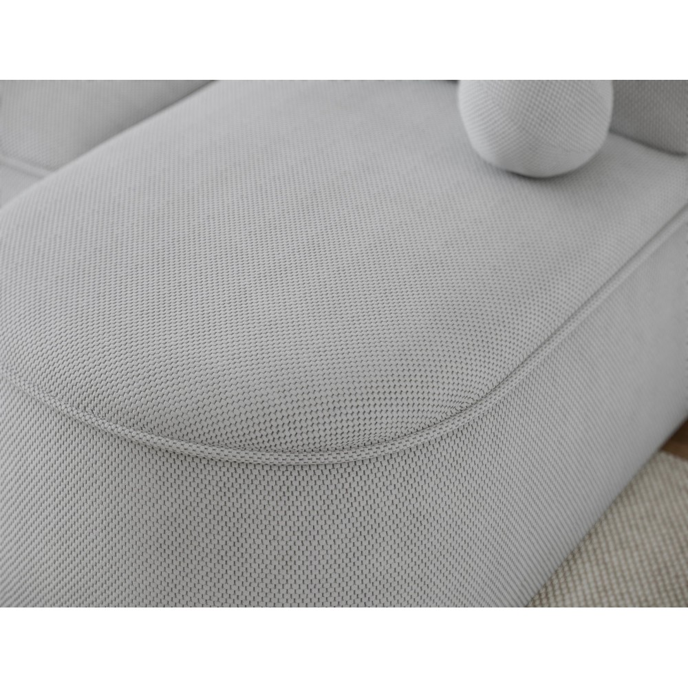 Γωνιακός Καναπές Savol-Γκρι-Αριστερή 220x144x93